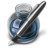 Turquoise w silver pen Icon
